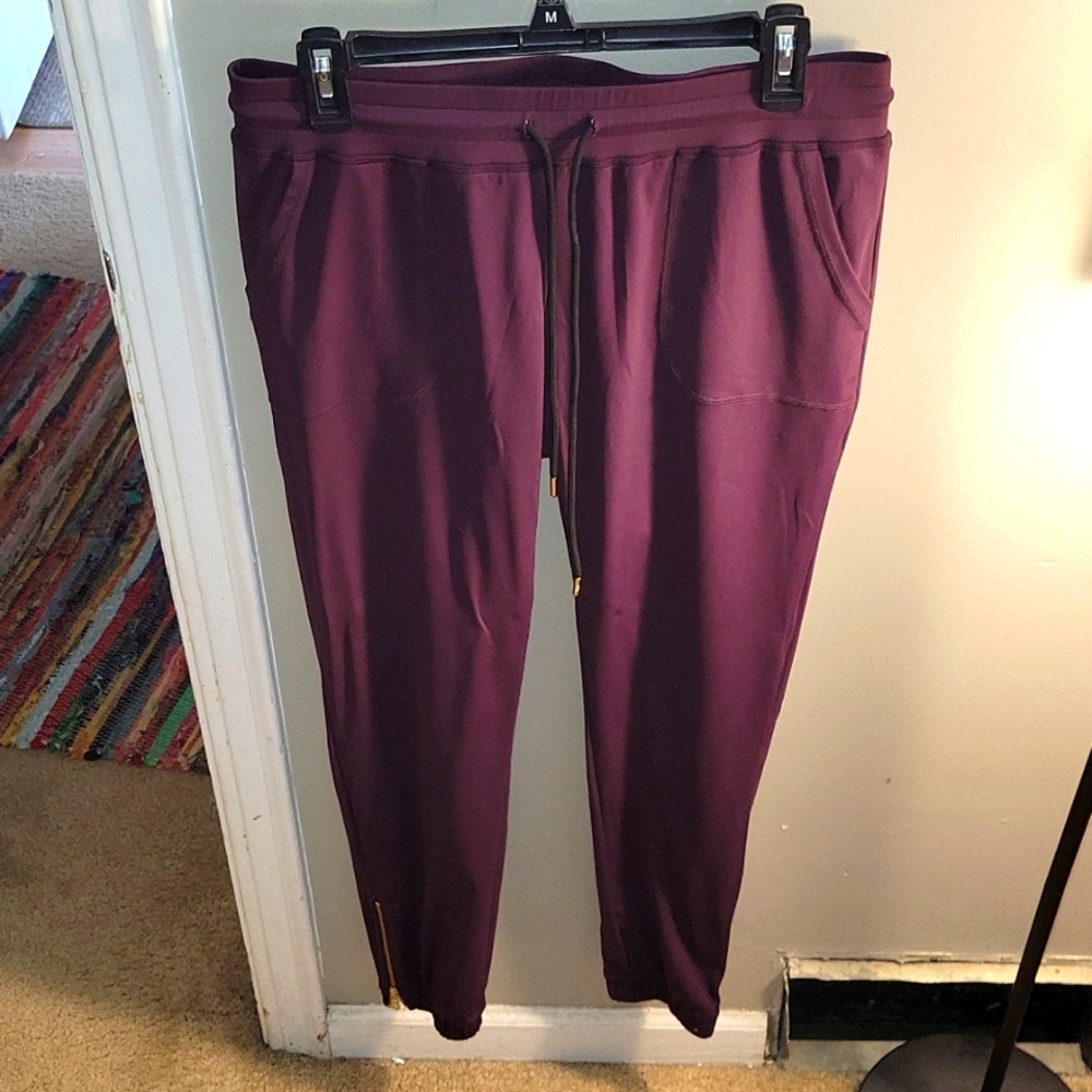 Zyia Fig Peak Zippee Joggers - Medium
